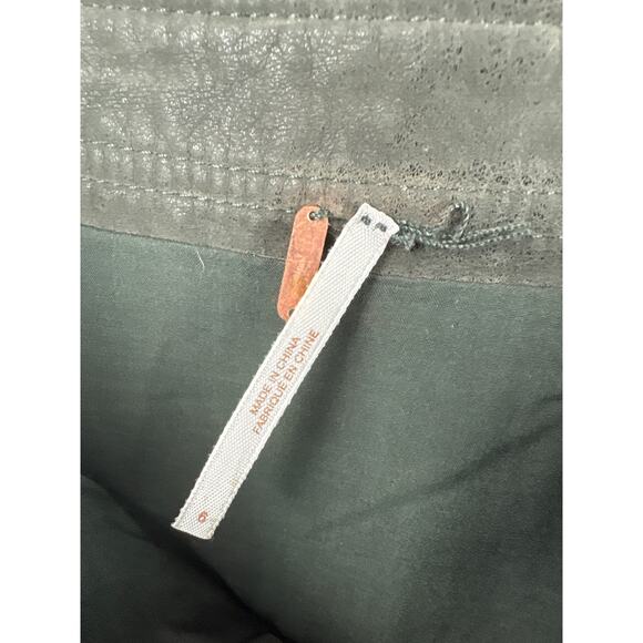 Women’s Free People Size 6 Heather Grey Faux Suede - Picture 4 of 5